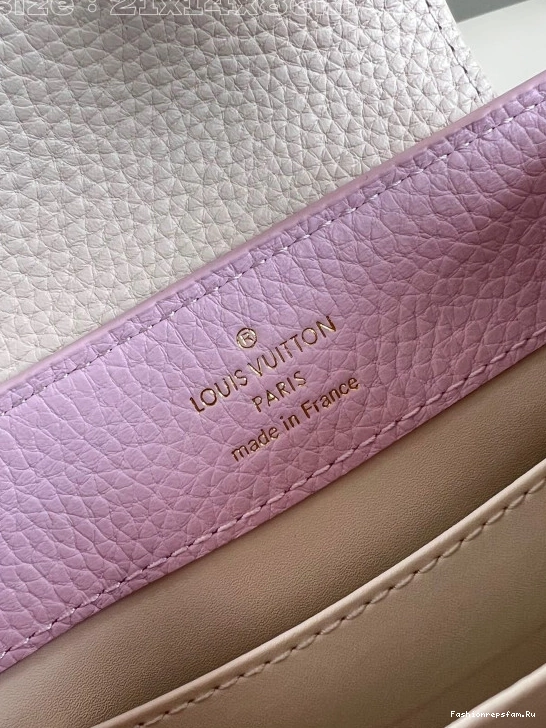 FS CHEAP MINI-21*14*8CM VUITTON CAPUCINES LOUIS 0809